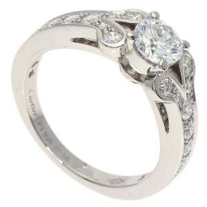 CARTIER Silver Diamond Ring